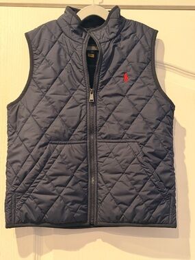 Big boys Ralph Lauren Polo vest. NWOT. Size M 10-12